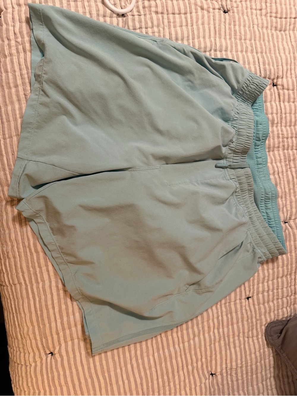 lululemon athletica Men's Light Aqua Athletic Shorts